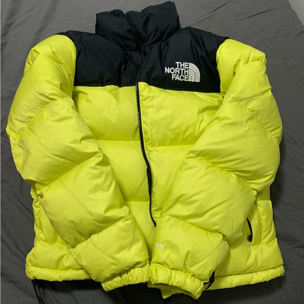 The North Face Retro 1996 Nuptse Puffer Jacket M Citrine Yellow
